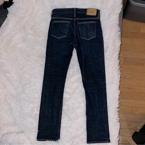 Shockoe Atelier Standard Candiani Straight Button Fly Dark Selvedge Jeans 31 - Picture 2 of 11